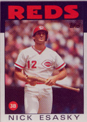 1986 Topps Baseball Cards      677     Nick Esasky
